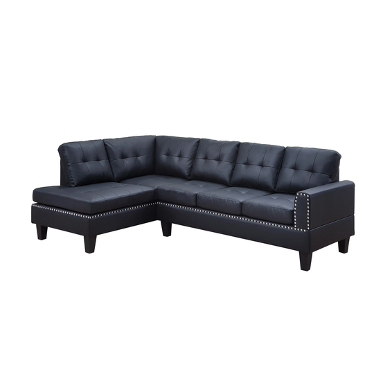 L-Shape Sectional Sofa in PU