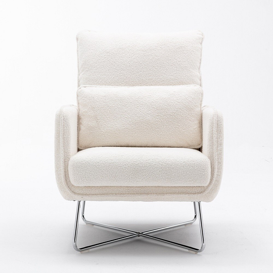 Modern Comfy Altay Velvet Accent Chair Accent Chair