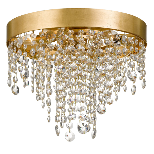 Crystorama Lighting Group Windham 4 Light 16" Wide Flush Mount