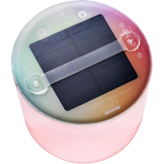 MPOWERD Luci Color Essence Color-Changing Inflatable Solar Light