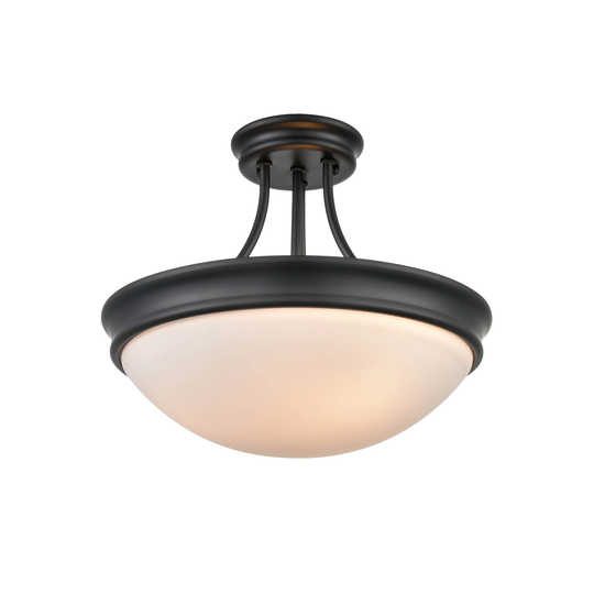 Metal 3 Light Semi-Flush Ceiling Mount