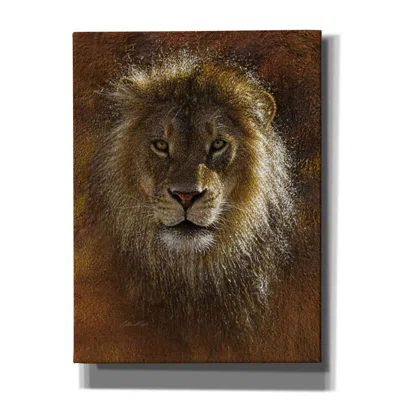 Ebern Designs 'Face Off' By Collin Bogle, Canvas Wall Art