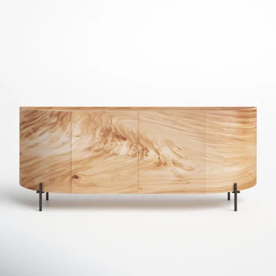 Anasta 77" Wide Guanacaste Wood Sideboard