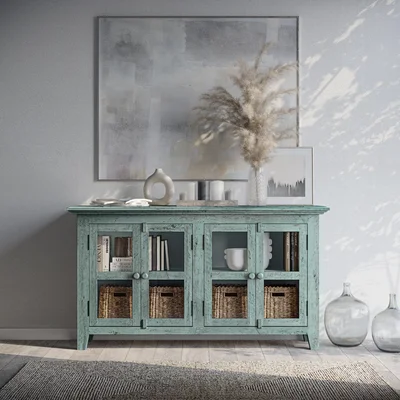 Eau Claire 54" Acacia Solid Wood Sideboard