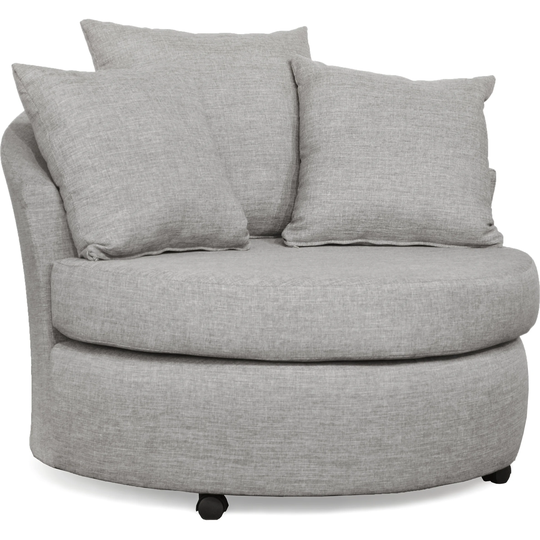 Descio Decorative Barrel Accent Chair