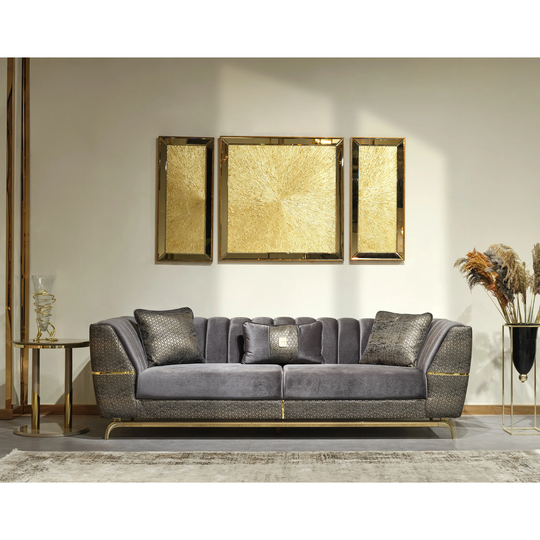 Bulut Tight Back 94" Wide Sofa