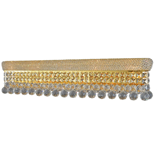 Artistry Lighting, Primo Collection 4-Light 30"x06"x08" Crystal Vanity Light