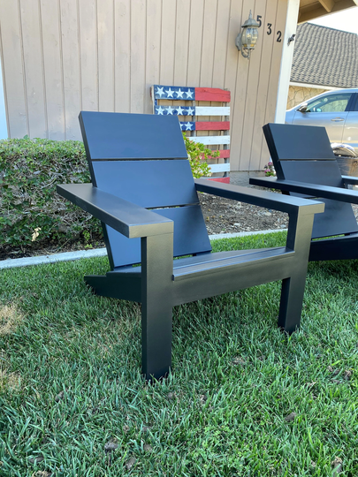 Modern Contemporary Outdoor Adirondack Chair