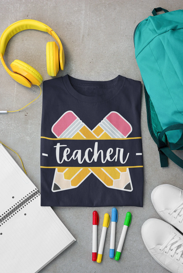 Teacher Shirt, Pencil T-Shirt, Back To School New Gift, First Day Of Appreciation Teach