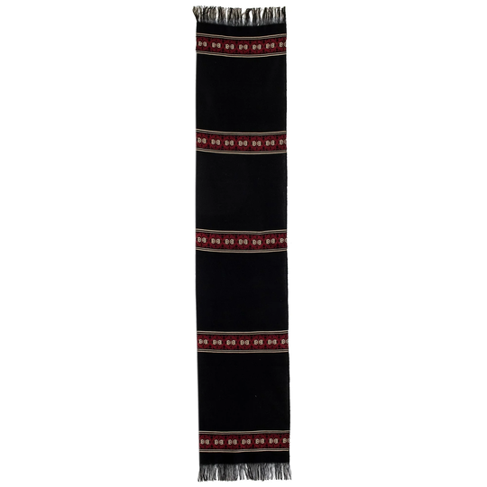 Novica Handmade Peten Flowers Cotton Table Runner