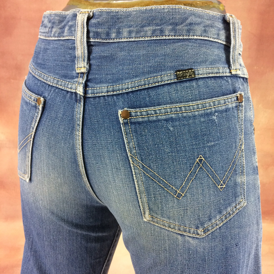 Size 30 Vintage Wrangler Light Wash Western Jeans W30 L30 High Waist 80's Scovill Zipper Boyfriends Mom Rodeo Riders