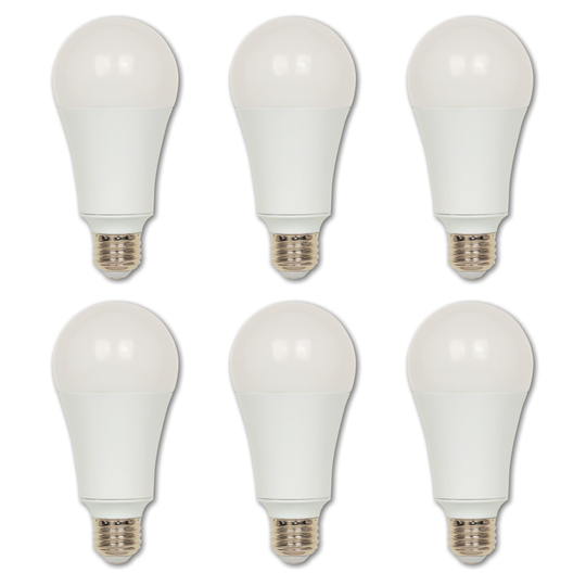 Westinghouse Lighting 25-Watt (150-Watt Equivalent) Bright White Light Omni A21 LED Light Bulb, Medium Base, 6 Pack - 6-Pack