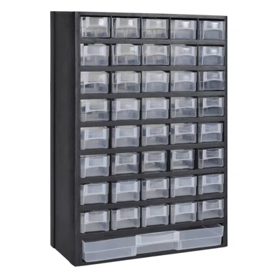 Bingham vidaXL Plastic 41-Drawer Storage Chest