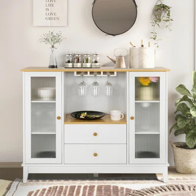 Prabakaran 47.2" Wide 2 Drawer Sideboard
