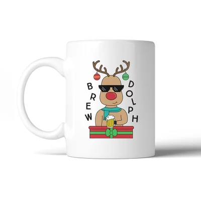 Rasberry Brewdolph Coffee Mug