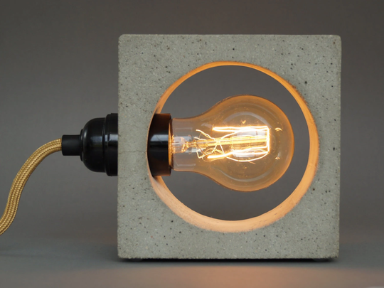 Nomad Concrete Lamp. Table