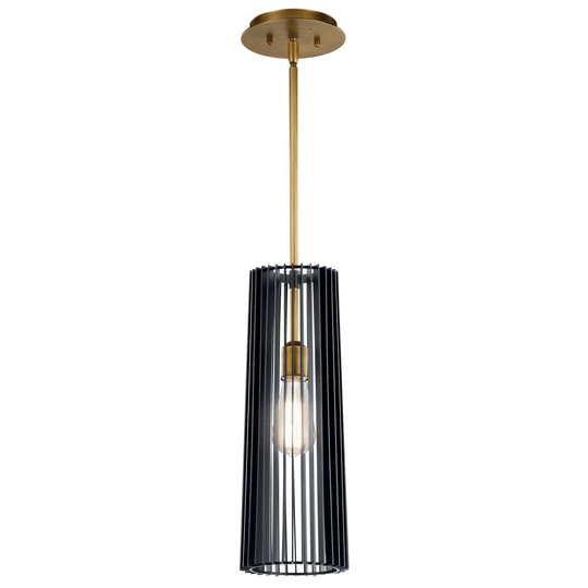 Kichler Linara 1-light Black Pendant