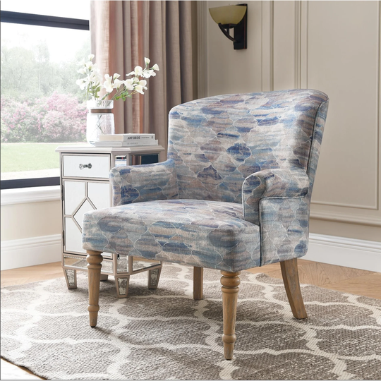 29.5"W Auspicious Clouds Accent Chair