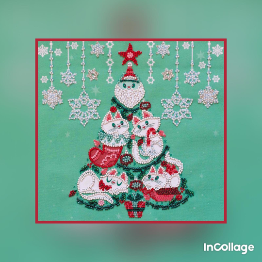 Mid-Sized Bead Embroidery Kit Decorate, Beaded Wall Decor, Bead Art Pictures, Craft Beads, Diy Christmas Set, Art Kit, Beginner Kits