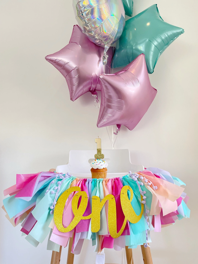 Fiesta High Chair Banner, First Fiesta, 1st Birthday Birthday, Girly Chair, One