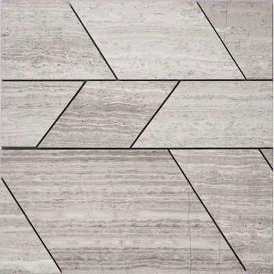 4" x 6" Marble Random Mosaic Wall & Floor Tile