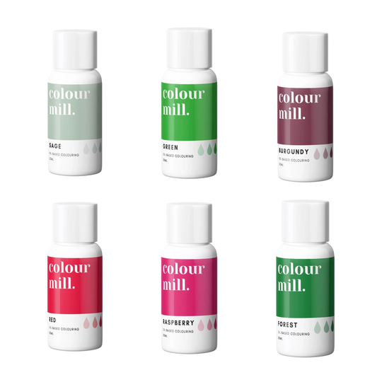 Colour Mill - Oil Based Coloring Christmas Combo Pack 20Ml 6 Colors