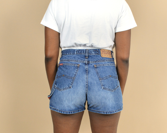 Mudd Vintage Denim Cargo Style Shorts