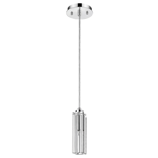 Solo 1-light Polished Chrome Pendant