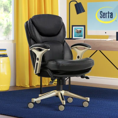 Serta Claremont Ergonomic Executive Office Chair with Back in Motion Technology and Lumbar Support