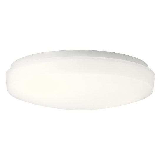 Kichler Lighting Ceiling Space 1-light White LED Flush Mount