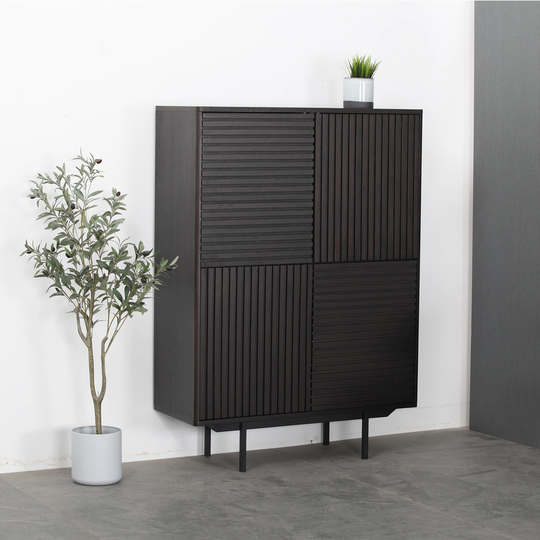Williamspace 39" Mid-century Modern Sideboard Buffet Console Table Cabinet