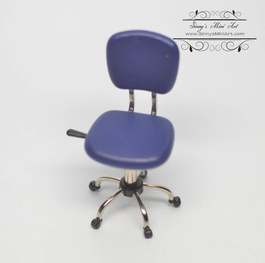112 Dollhouse Miniature Office Chair/Furniture Az T5966A