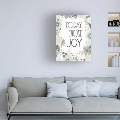 Anne Tavoletti ''Happy Thoughts II'' Canvas Art
