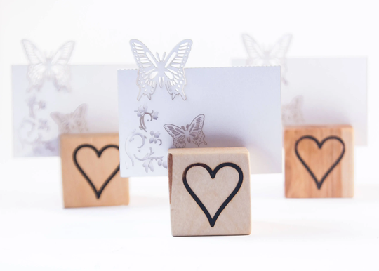 10 Wood Table Number Holder, Rustic Wedding Decor, Guest Card Holders, Woodland Favors, Place Card Stand, Name Tag Holder