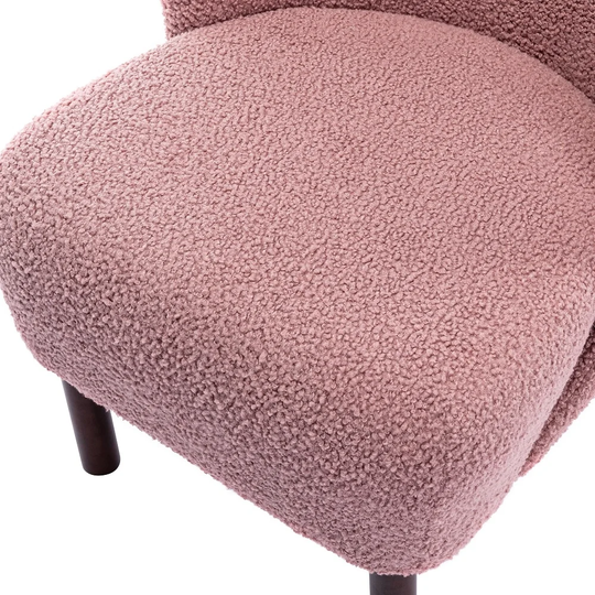 Modern Accent Chair with Wood Legs for Living Room Bedroom