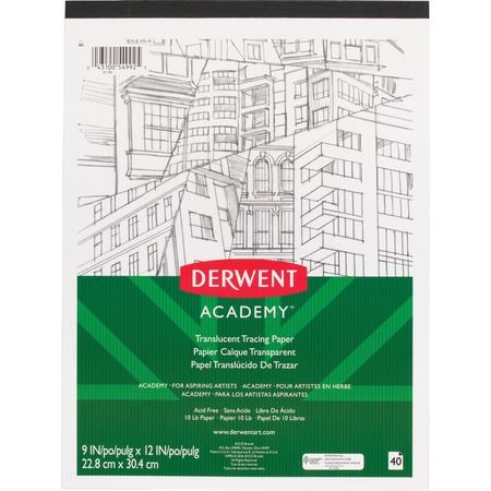 Wholesale Tracing Paper: Discounts on Mead Derwent Academy Translucent Paper Pad MEA54992