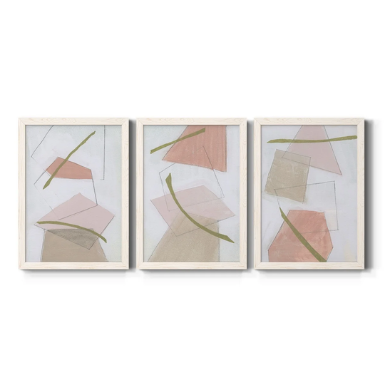 Nude Gold Shapes II-Premium Framed Canvas - Ready to Hang - Multi-Color