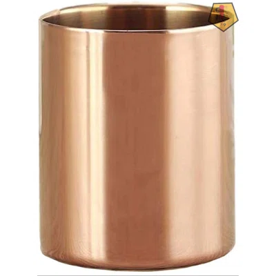 Stainless Steel Pen Holder Cup For Home Office Desk Organizers Multi Use Pencil Pot Flower Mini Vase Decor
