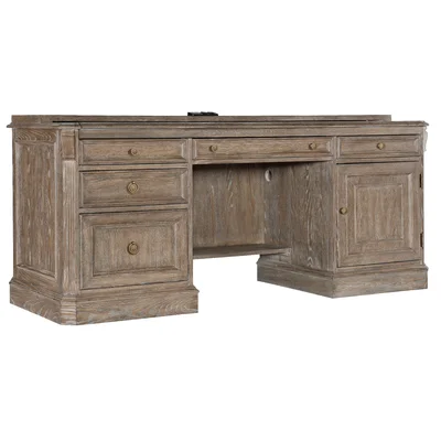 Sutter Credenza Desk with Built in Outlets