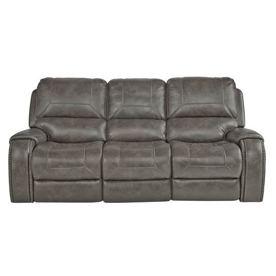 Carter Manual Recliner Sofa Steel
