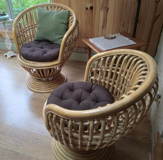 Round Chair Cushions - Multicolour Pads With Ties Cushions Cushion For Home Dining