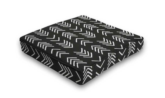 Outdoor Seat Pad - Patio Chair Pad, Dining Cushions Bogolan Matte
