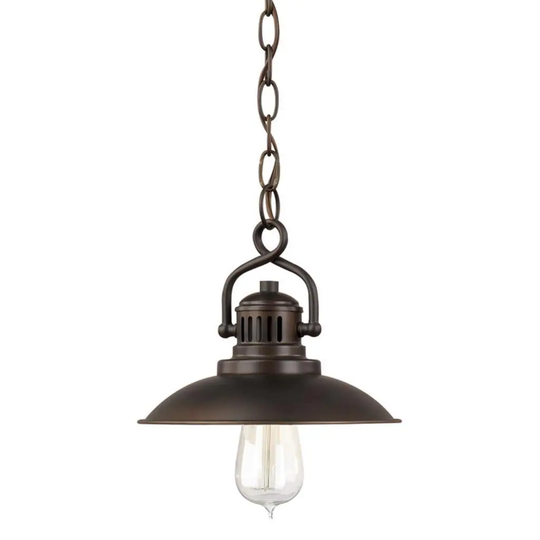 O'Neill 1-light Burnished Bronze Mini Pendant