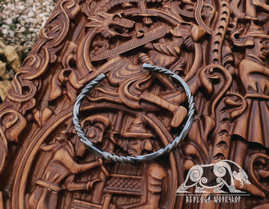 Viking Bracelet Sterling Silver Scandinavian Norse Jewelry Vikings