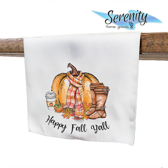 Fall Kitchen Decor | Decorative Table Runner Autumn Home Decorations Pumpkin Holiday