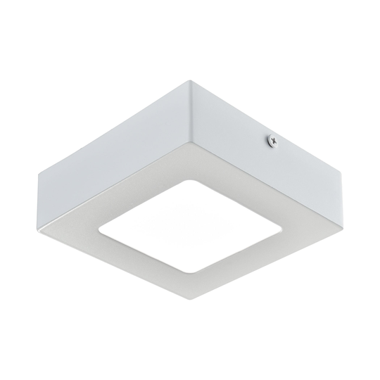 Alico Warwick Small 1-light Square LED Flush Mount in Matte White