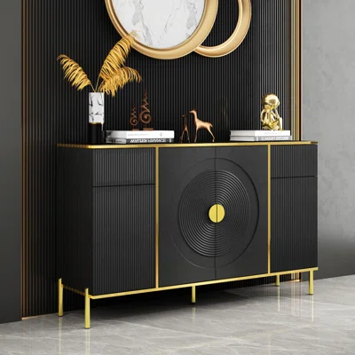 Khou 56.3" Wide 2 Drawer Sideboard