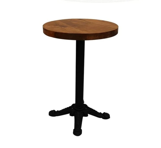 Round Dining Table, Walnut Kitchen Table