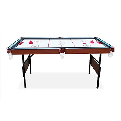 Rack Crucis 5.5-foot Folding Billiard/pool Table (Blue 3-in-1 Multi Game)