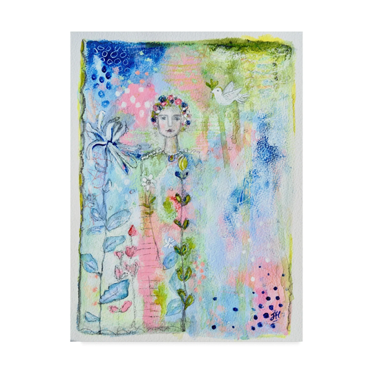 Jane Hinchliffe 'Still Moments' Canvas Art - Multi-color